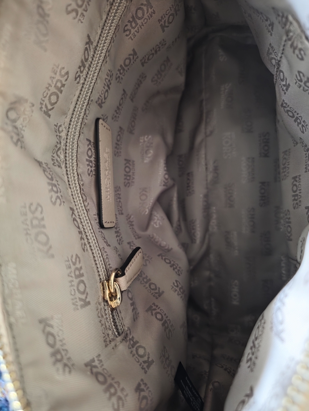 Michael Kors Blush and Cream Satchel - Picture 2 of 2